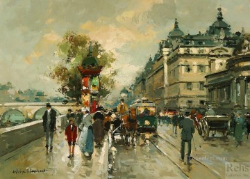 AB la gare dorleans et le quai dorsay Paris Oil Paintings
